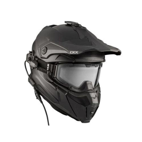 CKX Titan Electric Matte Black Helmet size Small