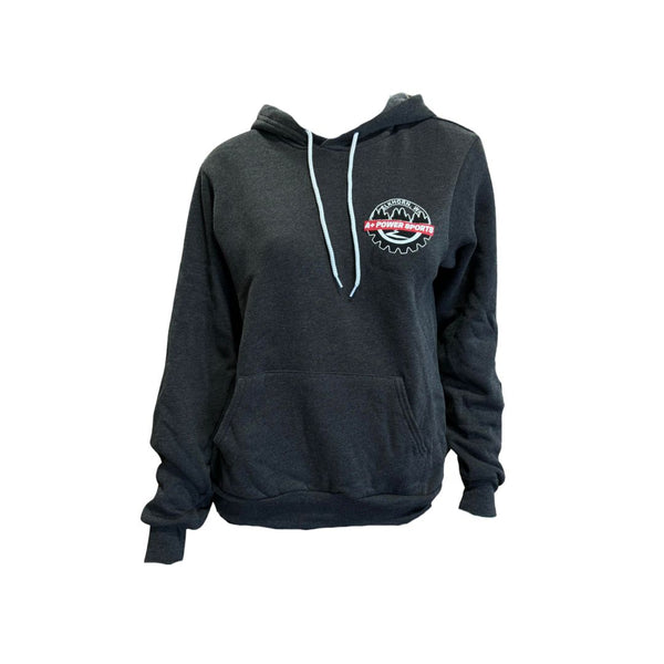 A+ Merch, Gear Logo Hoodie Charcoal Grey