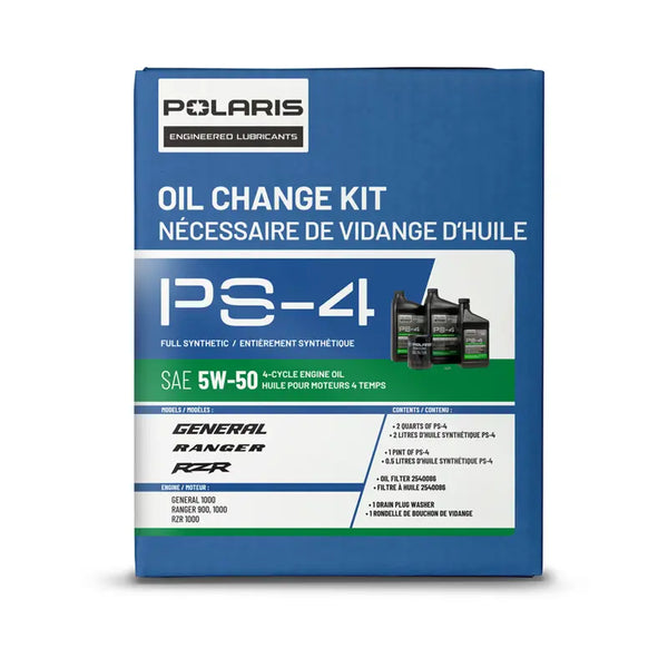 900/1000 Oil Change Kit - Full Synthetic Oil Change Kit, 2879323, 2.5 Quarts of PS-4 Engine Oil and 1 Oil Filter