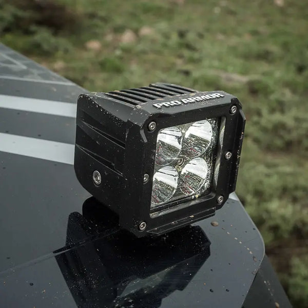 Polaris Pro Armor 2" x 2" Cube LED Spot Light #2882076