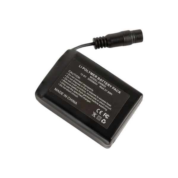 509 12 VOLT IGNITE BATTERY - BLACK-3000mAh