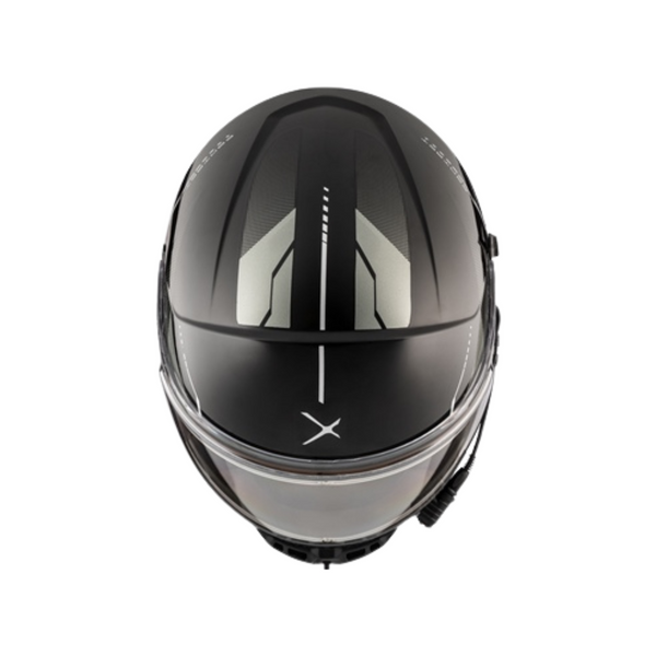 CKX Contact Full Face Snowmobile Helmet w/ Electric Shield - Artik Glossy