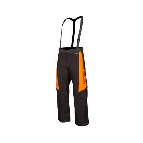 Klim Men's Kaos Insulated Snowmobile Pant - Black/Strike Orange