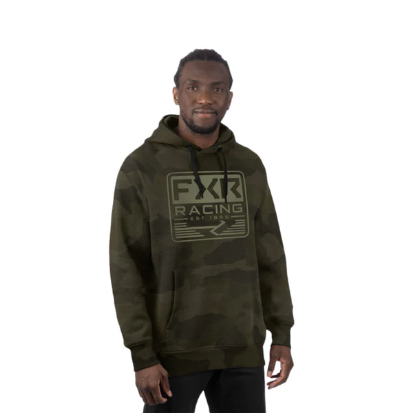 FXR Emblem Cotton Pullover Hoodie