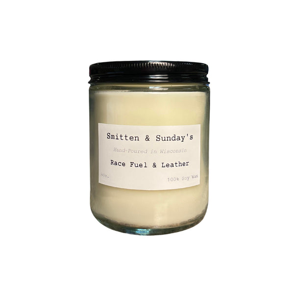 8 OZ. Race Fuel & Leather Candle