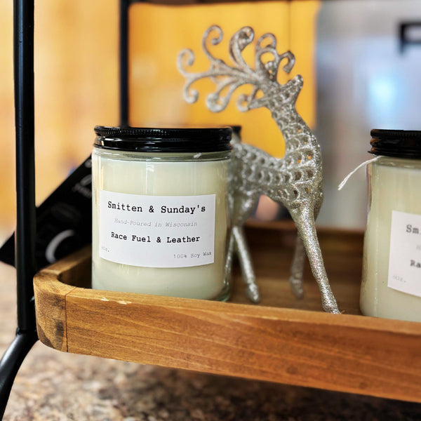 8 OZ. Race Fuel & Leather Candle