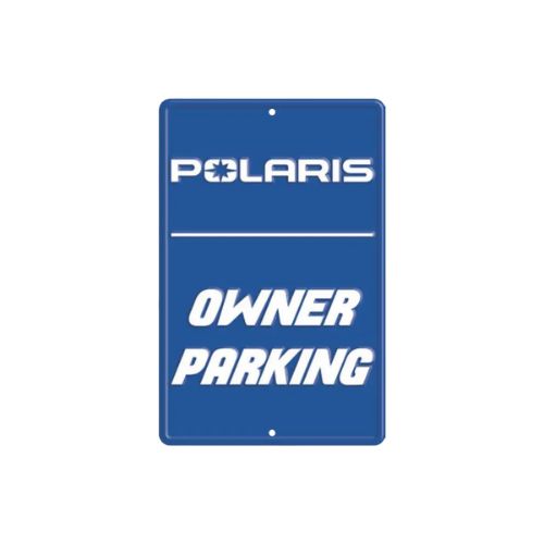 Polaris Owner Parking Sign Blue