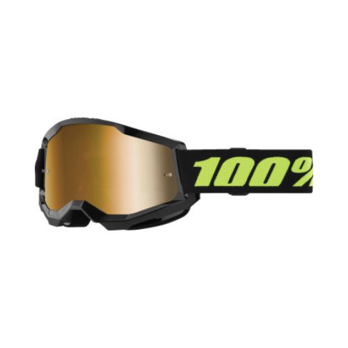 100% 2601-3499 50028-00022Strata 2 Goggle Strata 2 Goggle - Solar Eclipse - True Gold Mirror