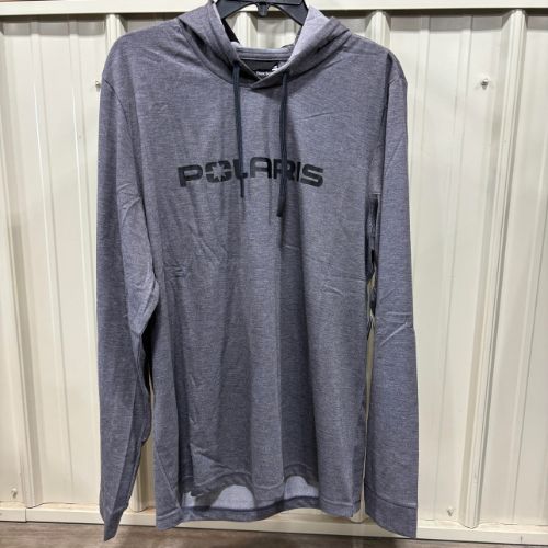 Polaris Men's UPF Hoodie Tee Performance Fabric