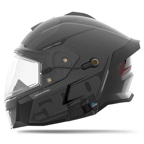 509 Delta V Carbon Fiber Snowmobile Helmet