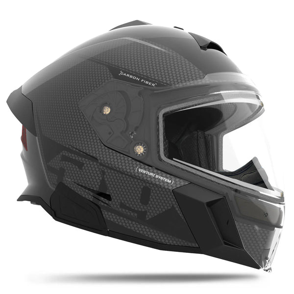 509 Delta V Carbon Fiber Snowmobile Helmet