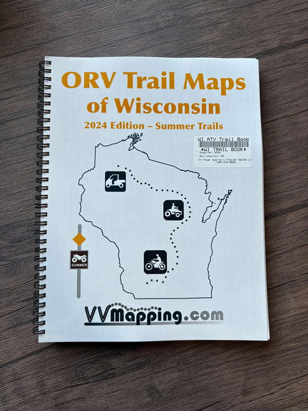 Wisconsin UTV/ATV, Wisconsin ORV Trail Mapping System Book