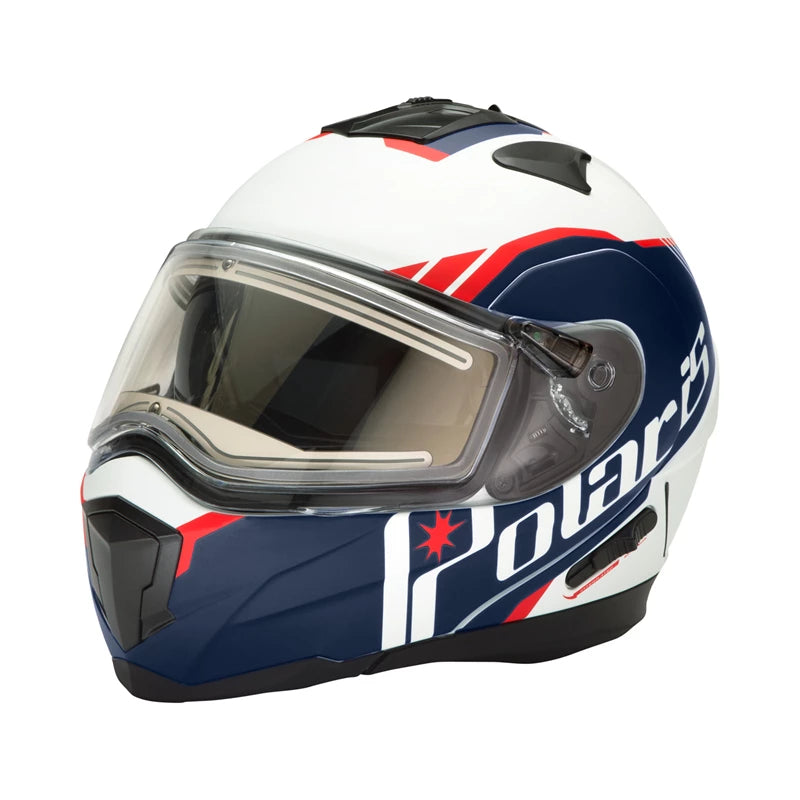 Polaris Modular 2.0 Snowmobile Helmet Retro Unisex-Adult Medium