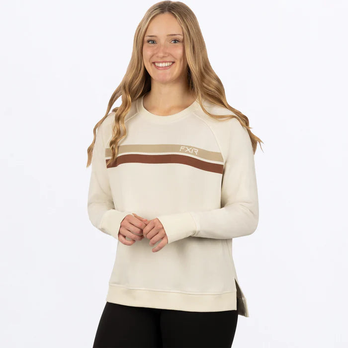FXR Women's Side Star Crewneck Pullover Sweater